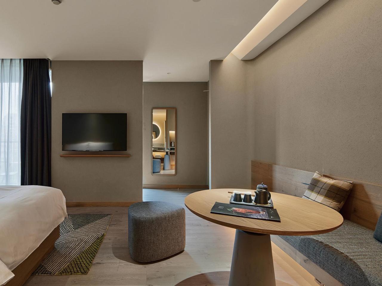 Ebo Hotel Hangzhou Wulin - 5 Mins Drive To The West Lake Kültér fotó