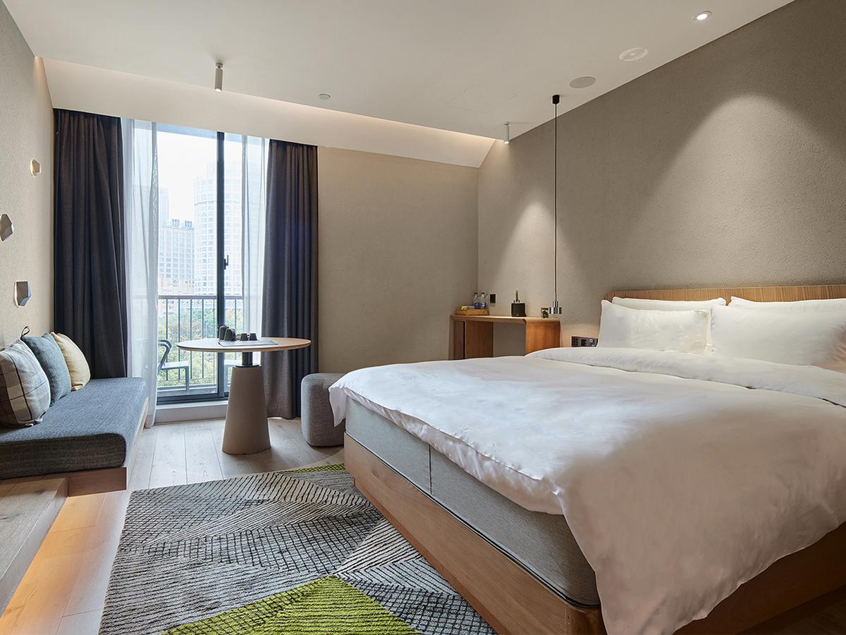 Ebo Hotel Hangzhou Wulin - 5 Mins Drive To The West Lake Kültér fotó