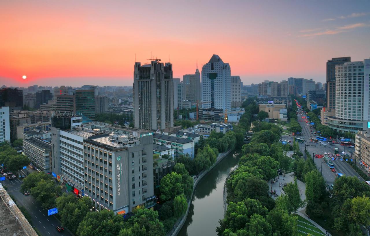 Ebo Hotel Hangzhou Wulin - 5 Mins Drive To The West Lake Kültér fotó